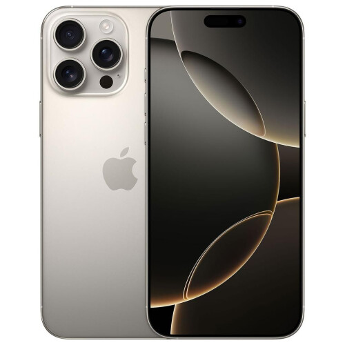 Apple iPhone 16 Pro Max - Naturel titanium - 1000 GB - Fysieke simkaart + eSIM Tweedehands