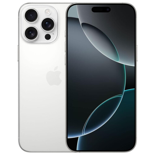 Apple iPhone 16 Pro Max - Wit titanium - 512 GB - Fysieke simkaart + eSIM