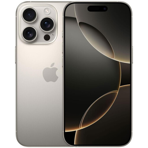 Apple iPhone 16 Pro - Naturel titanium - 128 GB - Fysieke simkaart + eSIM