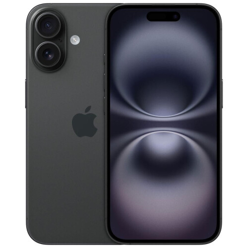 Apple iPhone 16 - Zwart - 128 GB - Dubbele fysieke simkaart Tweedehands
