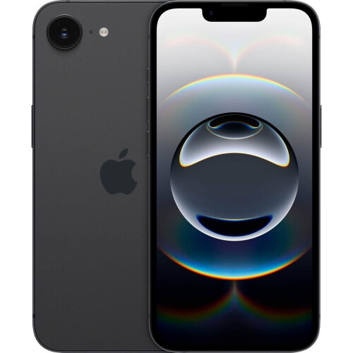 Apple iPhone 16e - Zwart - 128 GB - Fysieke simkaart + eSIM Tweedehands