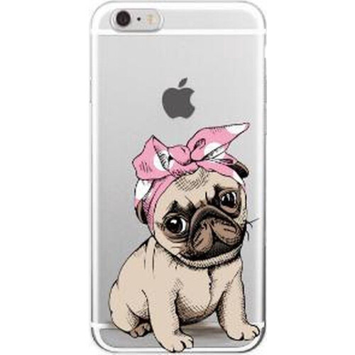 Apple iPhone 5 / 5S / SE (2016) - Siliconen hoesje - Schattig hondje Tweedehands