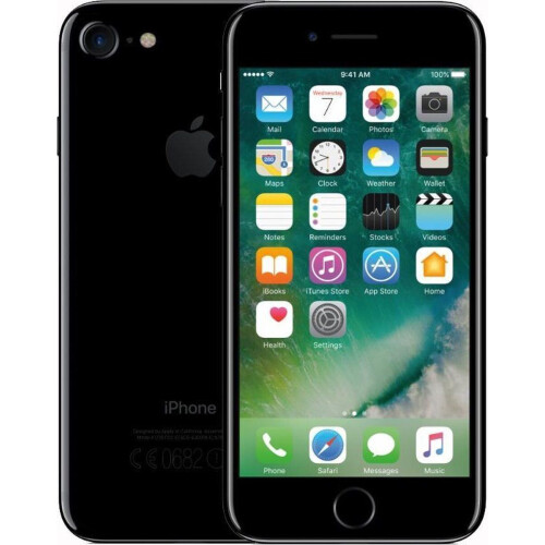 Apple iPhone 7 - 32GB - Waterbestendig - Gitzwart Tweedehands