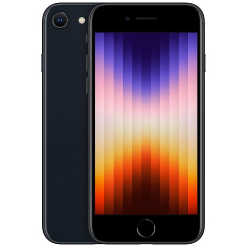 Apple iPhone SE (2022) - Middernacht - 128 GB - Fysieke simkaart + eSIM Tweedehands