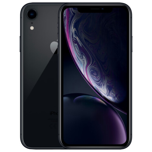 Apple iPhone XR - Zwart - 64 GB - Fysieke simkaart + eSIM
