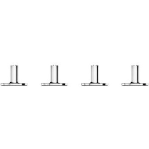 Apple Mac Pro - Feet Kit - Roestvrijstalen voetjes - Zilver