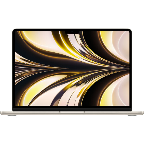 Apple MacBook Air (2022) - 13,6"- Apple M2 8-core 8GB RAM 256GB SSD Qwertz - Goud
