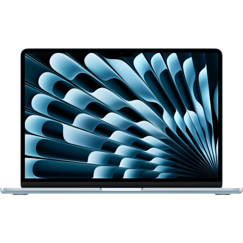 Apple MacBook Air (2025) - 13"M4 10-core 16GB RAM 8-core GPU 256GB SSD Azerty Blauw Tweedehands