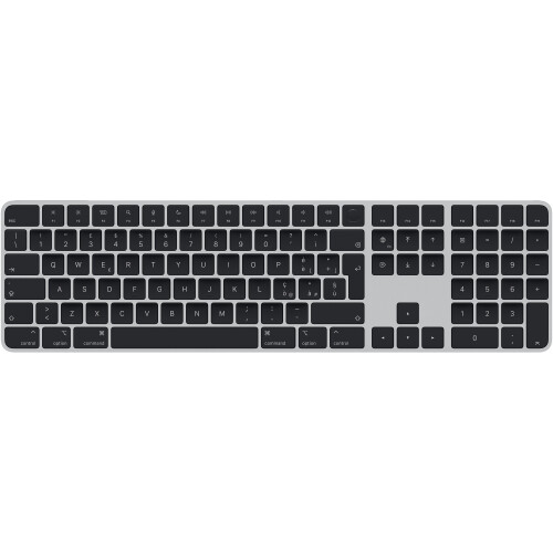 Apple Magic Keyboard - Draadloos toetsenbord met Touch ID en numeriek toetsenblok - Zwart (Qwerty IT)
