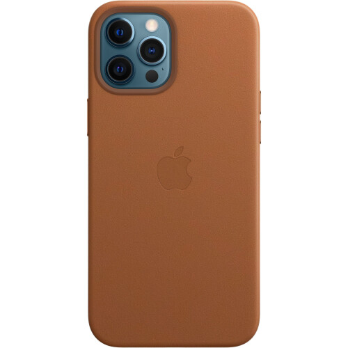 Apple MHKL3ZM/A - Smartphonehoesje - Leren met MagSafe - Bruin