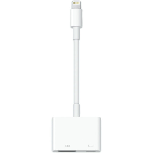 Apple MW2P3ZM/A - Lightning naar HDMI adapter - Video mirroring - Wit Tweedehands