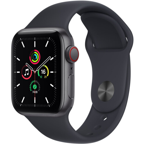 Apple SE - Smartwatch - Hartslagsensor OLED 40mm - Grijs
