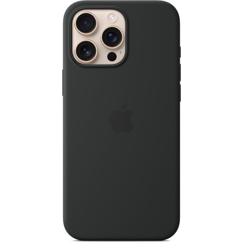 Apple Silicone Back Cover - iPhone 16 Pro Max - MagSafe - Zwart Tweedehands