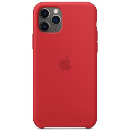 Refurbished Apple Siliconenhoesje iPhone 11 Pro Max Siliconenhoesje - Silicone Rood Tweedehands