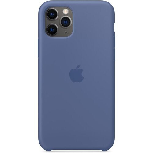 Refurbished Apple Siliconenhoesje iPhone 11 Pro Siliconenhoesje - Silicone Blauw Tweedehands