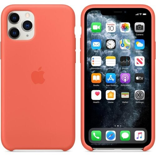 Refurbished Apple Siliconenhoesje iPhone 11 Pro Siliconenhoesje - Silicone Roze Tweedehands