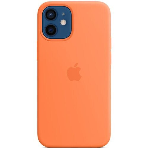 Refurbished Apple Siliconenhoesje iPhone 12 mini Siliconenhoesje - Silicone Kumquat Tweedehands