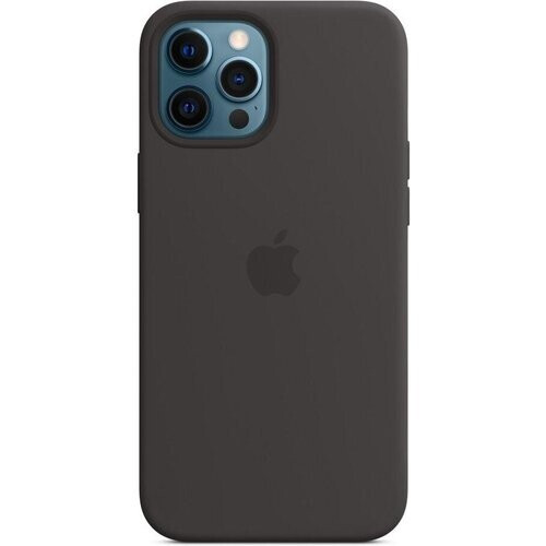 Refurbished Apple Siliconenhoesje iPhone 12 Pro Max Siliconenhoesje - Silicone Zwart Tweedehands