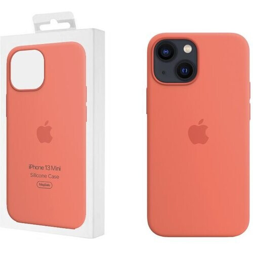 Refurbished Apple Siliconenhoesje iPhone 13 Mini Siliconenhoesje - Silicone Roze Tweedehands
