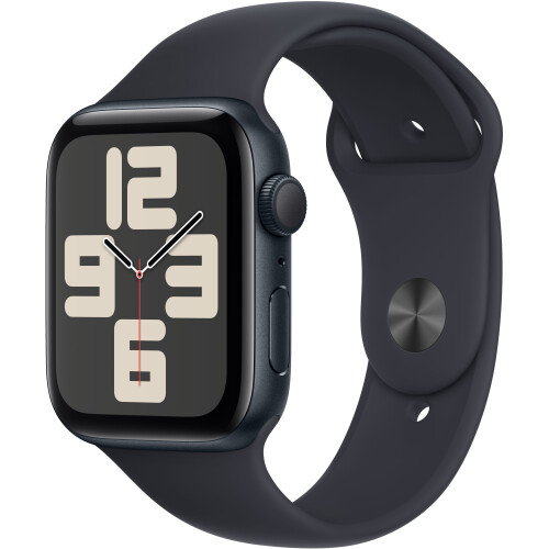Apple Watch SE (2023) - Smartwatch - GPS - 44mm - Zwart Tweedehands