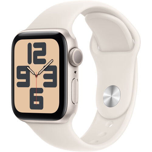 Apple Watch SE (2024) - Smartwatch - 40mm GPS - Zilver