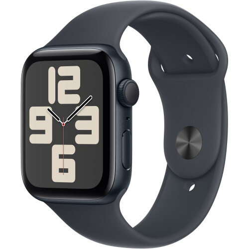 Apple Watch SE (2024) - Smartwatch - GPS 44mm - Zwart