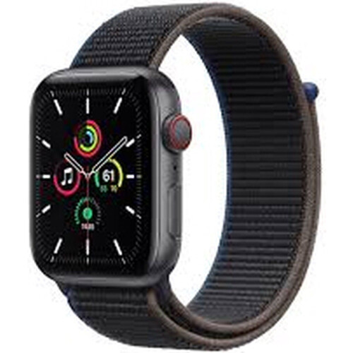 APPLE WATCH SE - 44mm - GPS + 4G Aluminium - Grijs Tweedehands