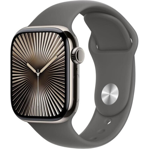 Apple Watch Series 10 - 42mm - Titanium - Naturel - GPS + Cellular Tweedehands