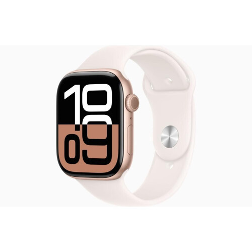 Apple Watch Series 10 - 46mm - Aluminium - Roségoud - GPS Tweedehands