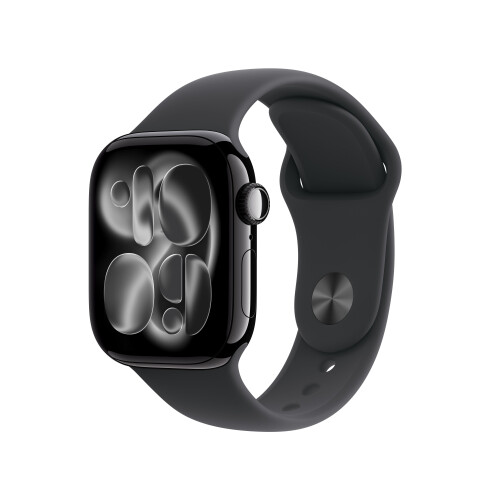 Apple Watch Series 11 - OLED 42 mm - Digitaal 374 x 446 Pixels Touchscreen - Zwart Wifi GPS