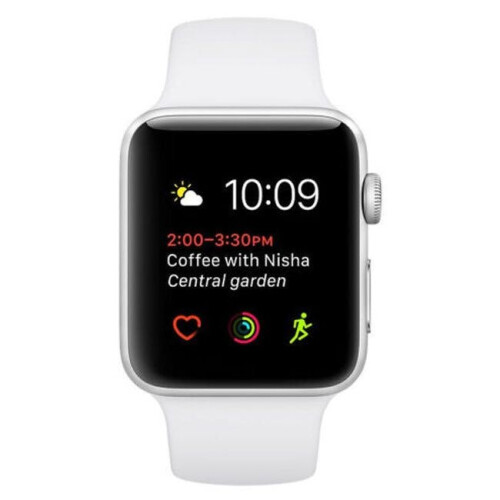 Apple Watch Series 4 40mm - GB - Zilver Tweedehands