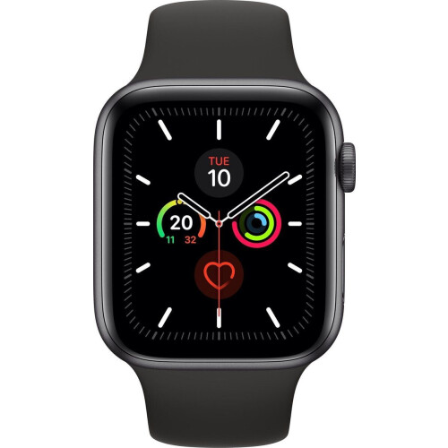 Apple Watch Series 5 OLED 44 mm Grijs GPS Tweedehands