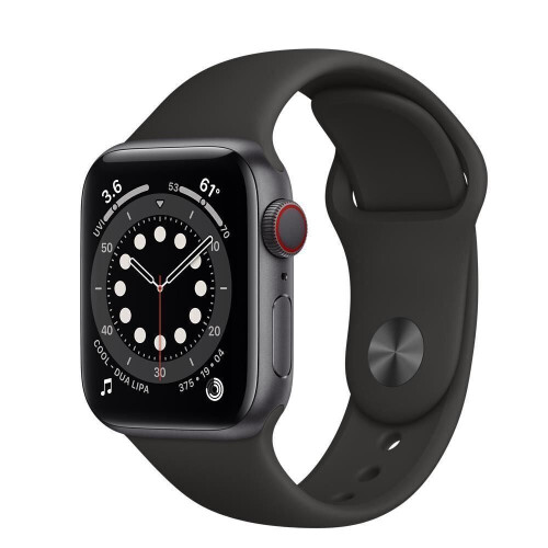 Apple Watch Series 6 - 40mm - Aluminium - Spacegrijs - GPS + Cellular Tweedehands