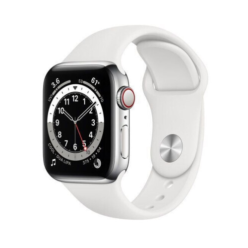 Apple Watch Series 6 - 40mm Cellular GPS 4G - Always-on display - Zilver Tweedehands