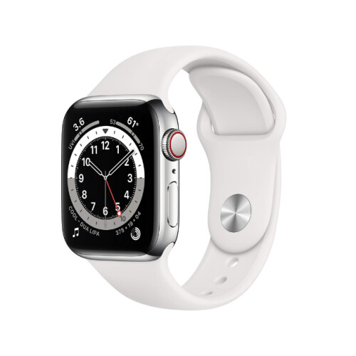 Apple Watch Series 6 40mm Cellular Stainless Steel  (Simlockvrij) / SV - Zilver Tweedehands