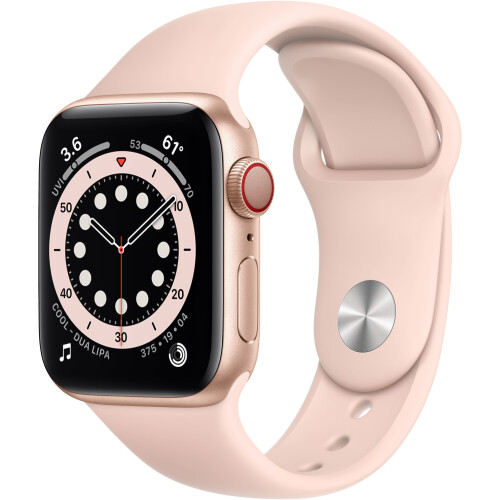 Apple Watch Series 6 - Smartwatch - Zuurstofmeting ECG - Roze Tweedehands