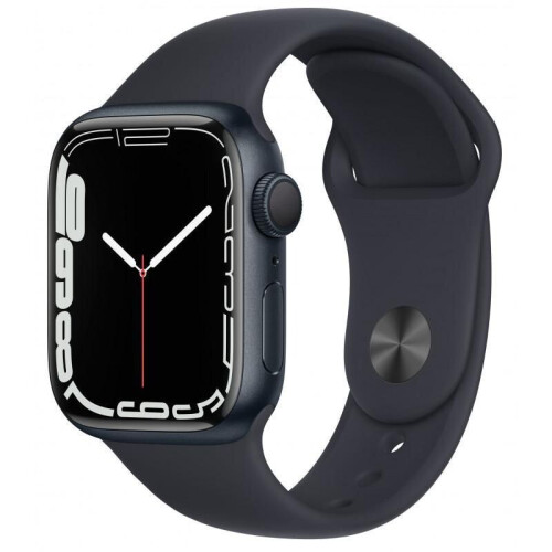 Apple Watch Series 7 - 41mm - Aluminium - Midnight - GPS Tweedehands