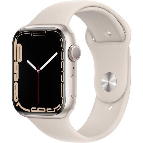 Apple Watch Series 7 - 45mm - Aluminium - Sterrenlicht - GPS Tweedehands