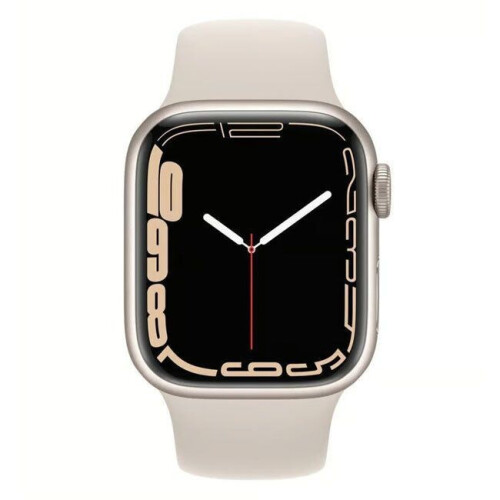Refurbished Apple Watch Series 7 - Smartwatch - Mobiel GPS - Starlight