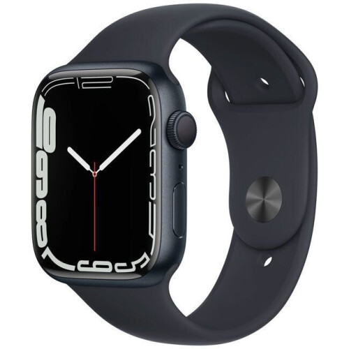 Apple Watch Series 7 - Smartwatch 45mm - Mobiele connectiviteit - Zwart Tweedehands
