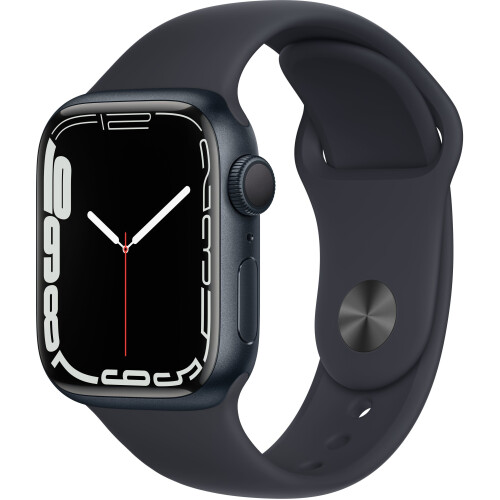 Apple Watch Series 7 - Smartwatch - Zuurstofmeting ECG - Zwart (41mm)