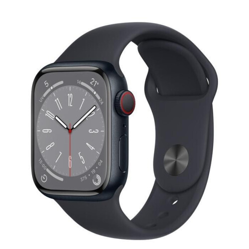 Apple Watch Series 8 - 41mm - Aluminium - Midnight - GPS + Cellular Tweedehands