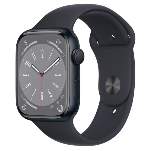Apple Watch Series 8 - 41mm - Aluminium - Midnight - GPS Tweedehands
