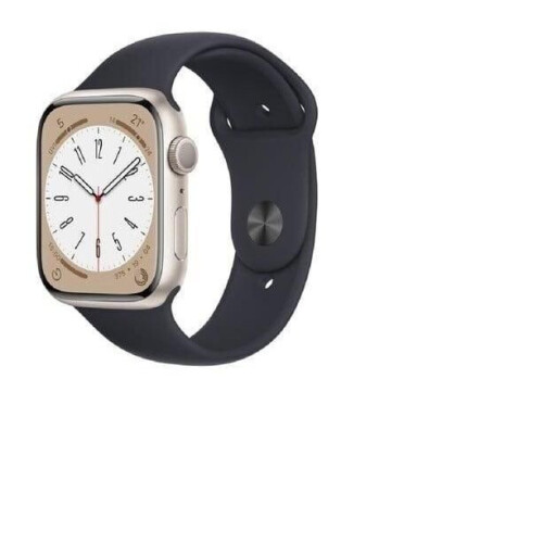 Apple Watch Series 8 - 45mm - Aluminium - Sterrenlicht - GPS Tweedehands