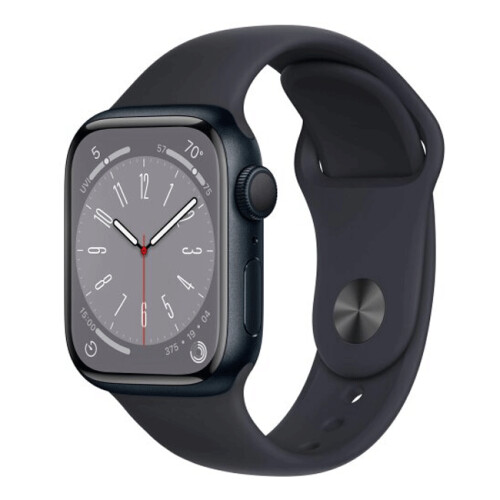 Apple Watch Series 8 - 45mm GPS - Hartslagmonitor Slaaptracking - Zwart