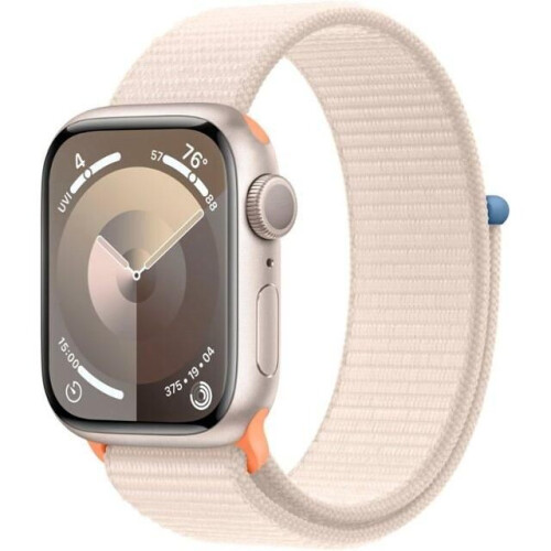 Apple Watch Series 9 - 41mm - Aluminium - Sterrenlicht - GPS Tweedehands