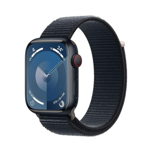 Apple Watch Series 9 - 45mm - Aluminium - Midnight - GPS + Cellular