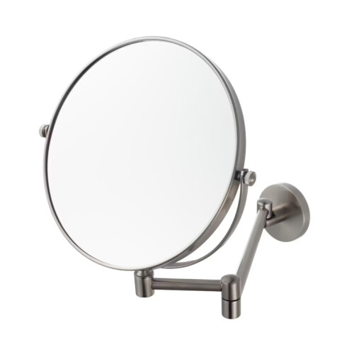 Aqualux - Scheerspiegel - 20 cm Diameter 3x Vergroting - Chroom