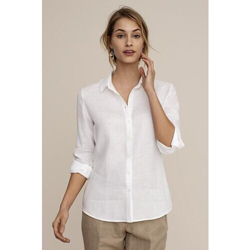 Arber Studio dames vegan Blouse Elm Wit Tweedehands