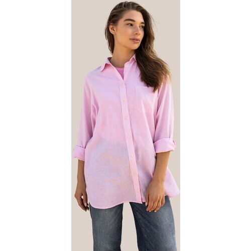 Arber Studio dames vegan Blouse Jasmijn Roze Tweedehands